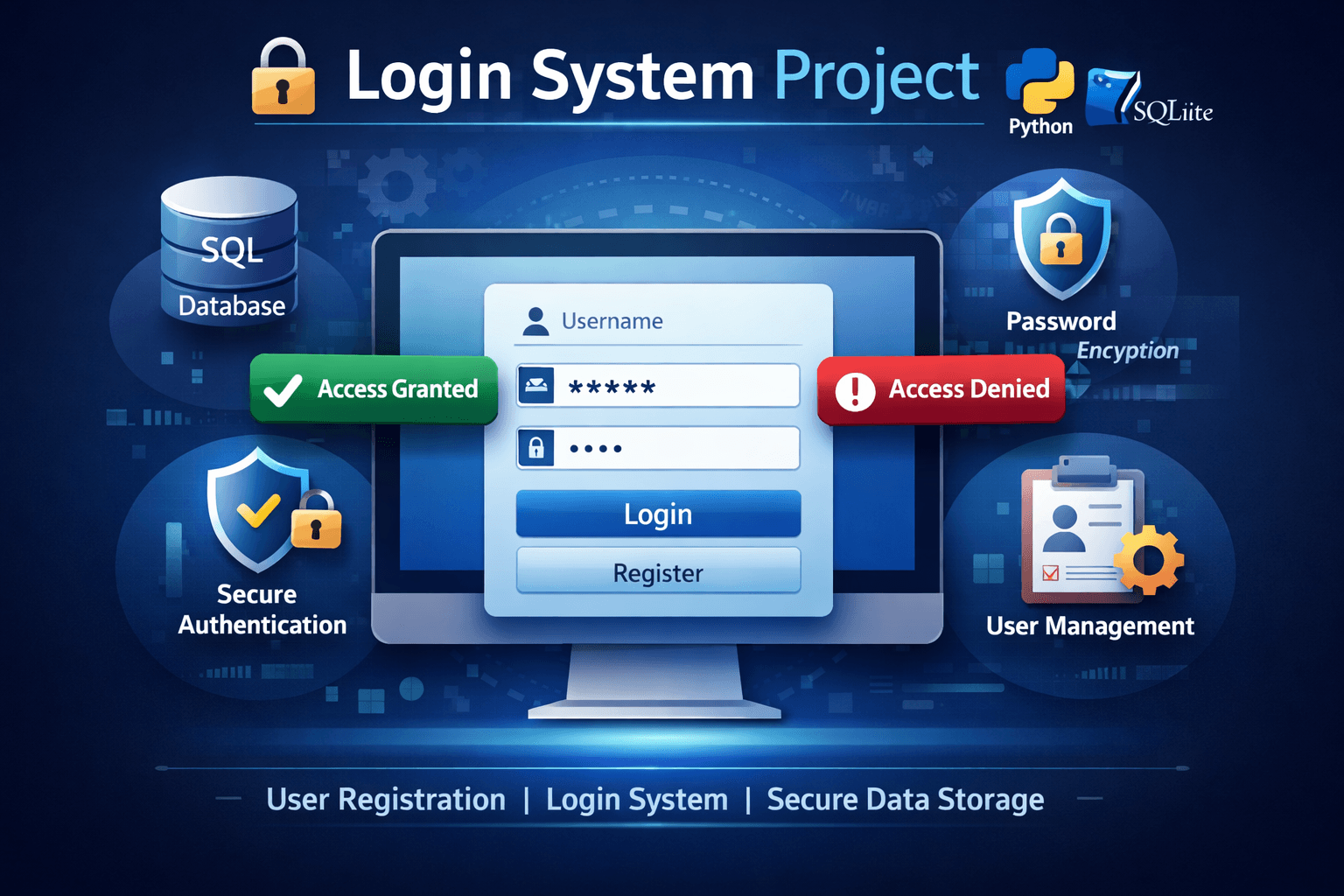 FastAPI Login & Auth System